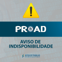 Sistema PROAD do TRT-19 terá suspensão das 11h às 17h desta sexta-feira (10/3)