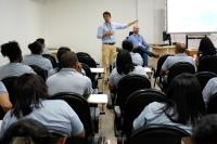 Terceirizados do TRT-19 participam de palestra sobre o correto recolhimento de resíduos sólidos