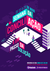 Semana Nacional da Conciliação Trabalhista 2023 - A um passo da solução
