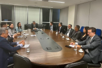 Secretário-geral do CSJT se reúne com diretores-gerais dos TRTs