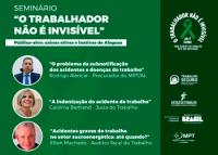 Imagem com fundo verde e legendas brancas, com fotos do procurador Rodrigo Raphael; juíza Carolina Bertrand e do auditor-fiscal Elton Machado