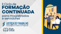 Fundo branco com letras azuis. Há também um fundo azul com imagens de bonecos nas cores amarela e azul.