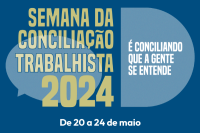 Imagem azul escura e clara. Há letras amarelas e brancas.
